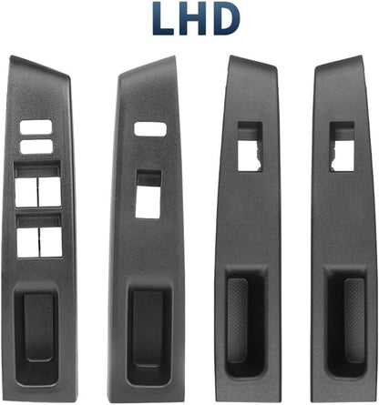 ya 10 9.16 baidi New Door Window Switch Bezel Trim Panel Cover for 2012 2013 2014 for Toyota Yaris