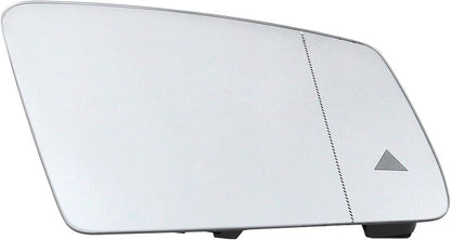 ya 2 8.15 Fit 2013-18 for Benz W212 2009-15 X156 Mirror Glass Passenger Side Heat W/Blind Spot