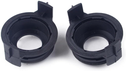 ya 4 8.14 2 Pack LED Headlight Bulb Clip Adapter Bracket Fits for BMW E46 E90 3 Series @