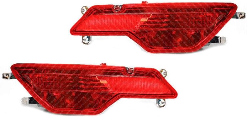 ya 4 8.24 baidi for BMW X6 E71 E72 2008-2010 1 pair of rear bumper fog light reflectors 