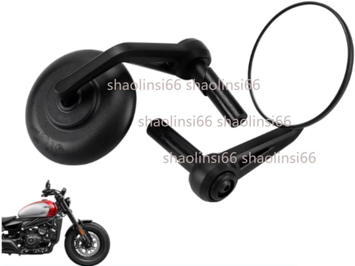 ya 2 8.24 baidi 1Pair Motorcycle Rearview Mirror Reversing Mirror Fit for CFMOTO 450CLC 400-10