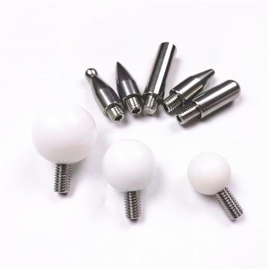 ya 4 8.14 1 Set Car Paintless Dent Repair Knock Down Pen Replace Head Stainless Ball Kit