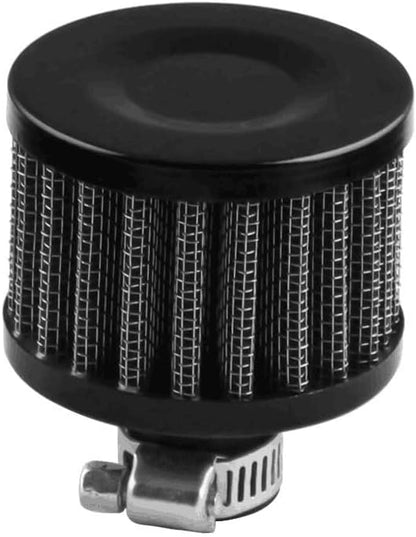 ya 13 9.15 baidi 2XAir Filters 12mm Car Cone Cold Air Intake Filter Turbo Vent Crankcase Breather