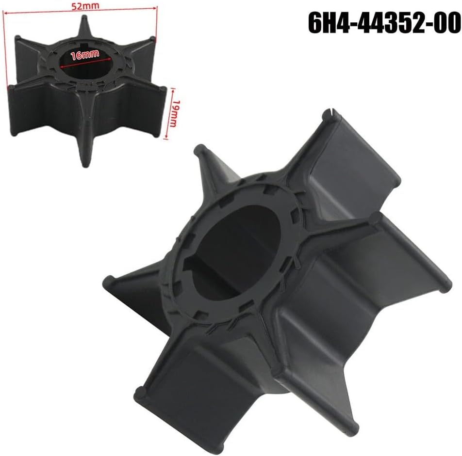 ya 2 8.15 For YMH Water Pump Impeller 6H4-44352-02-00 25/30/40/50HP Outboard 18-3068