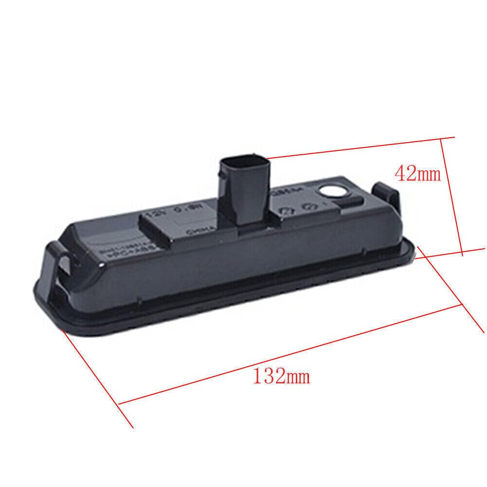 ya 10 9.16 baidi License Plate LED Light & Micro-Switch Button BM51-19B514-AE for Ford Focus M3