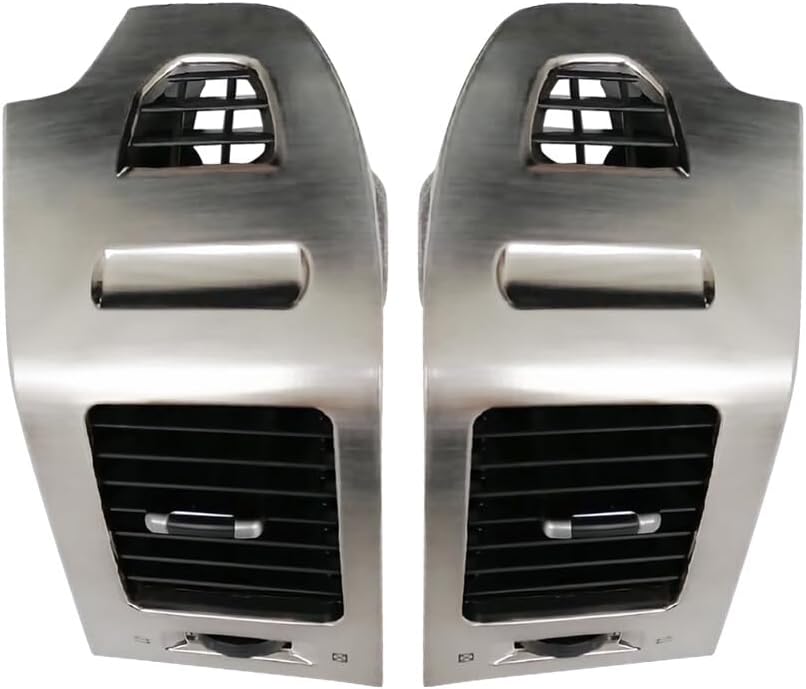 ya 4 8.10 2X Silver Air Outlet Instrument Panel Side Left+Right Side For 2006-2020 for Pajero