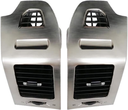 ya 4 8.10 2X Silver Air Outlet Instrument Panel Side Left+Right Side For 2006-2020 for Pajero