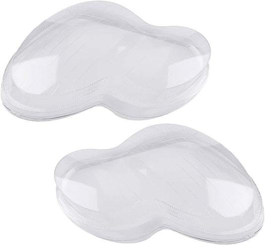 ya 4 8.10 Pair Headlight Lens Shell Cover For 2001-2007 for Mercedes-Benz W203 C-Class Clear
