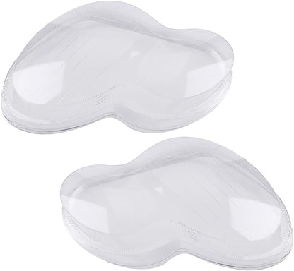 ya 4 8.10 Pair Headlight LampShade Clear Lens Cover For Mercedes 2001-2007 W203 C-Class