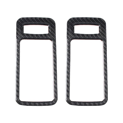 ya 9 10.24 Carbon Fiber Interior Door Handle Bowl Trim Cover for Ford for Mustang 2009