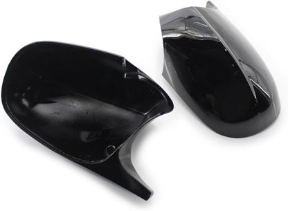 ya 11 9.14 baidiM3 Style Gloss Black Side Mirror Covers for BMW E90 E92 E93 LCI 2pcs -