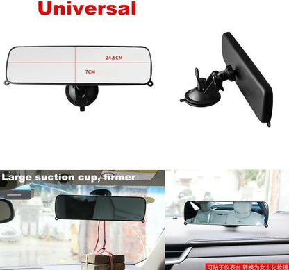 ya 14 9.20 zhengce 245mm Interior Rear View Suction Cup Mirror for Car Bus SUV Truck Windshie-1