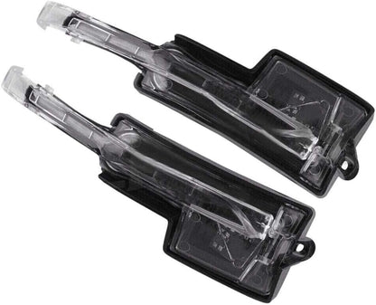 ya 14 9.20 zhengce A pair of side door wing mirror lights turn signal lights LED for Cadillac-1