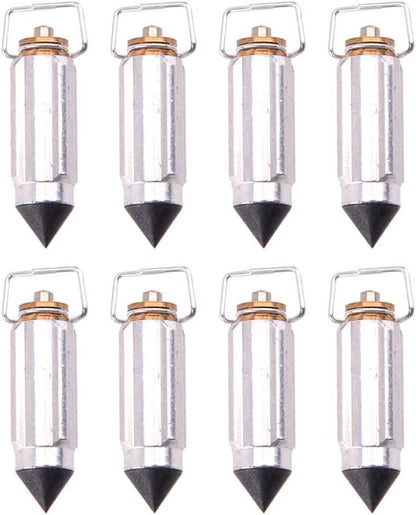 ya 23 10.7 baidi Replace Damaged Valve Needles with these 8x Carb Float Needle Set Silver