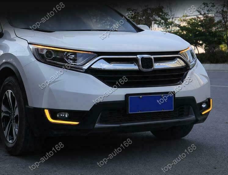 ya 9 10.24 2X LED Daytime running lights/Turn Signal Lights for Honda for CR-V 2017 2018 2019