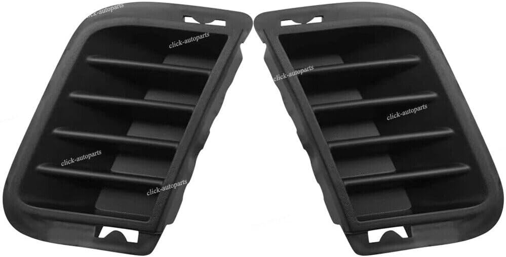 ya 9 10.24 Pair Front Left & Right Fog Lights Grille Fit For 2006 2007 2008 for Hyundai Sonata