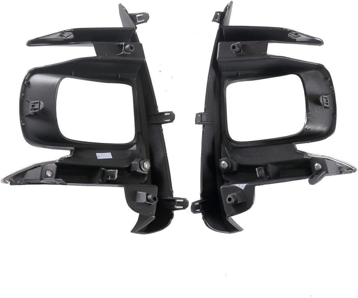 ya 4 8.24 baidi Pair of Left and Right Fog Light Bezel Trim Covers Fits 2018-2020 for Toyota for SIENNA 