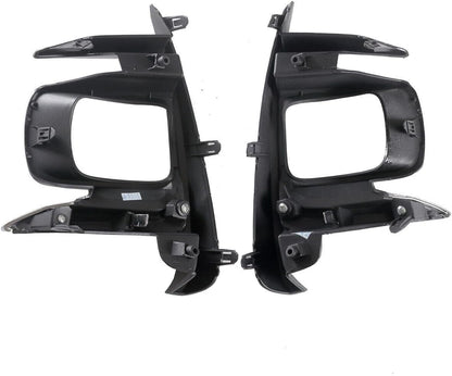 ya 4 8.24 baidi Pair of Left and Right Fog Light Bezel Trim Covers Fits 2018-2020 for Toyota for SIENNA 
