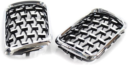 ya 4 8.14 for BMW 3 Series E36 97-99 Front Honeycombe Style Grill Mesh Bumper Grille Trim