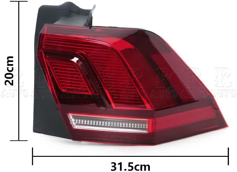 ya 4 8.24 baidi Left Tail Light Rear Stop Brake Light Suitable for VW for Tiguan 2017-2021