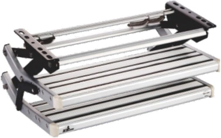 ya 10 9.16 baidi Rv Retractable Ladder Single Double Layer Anti Slip Ribbed Thread
