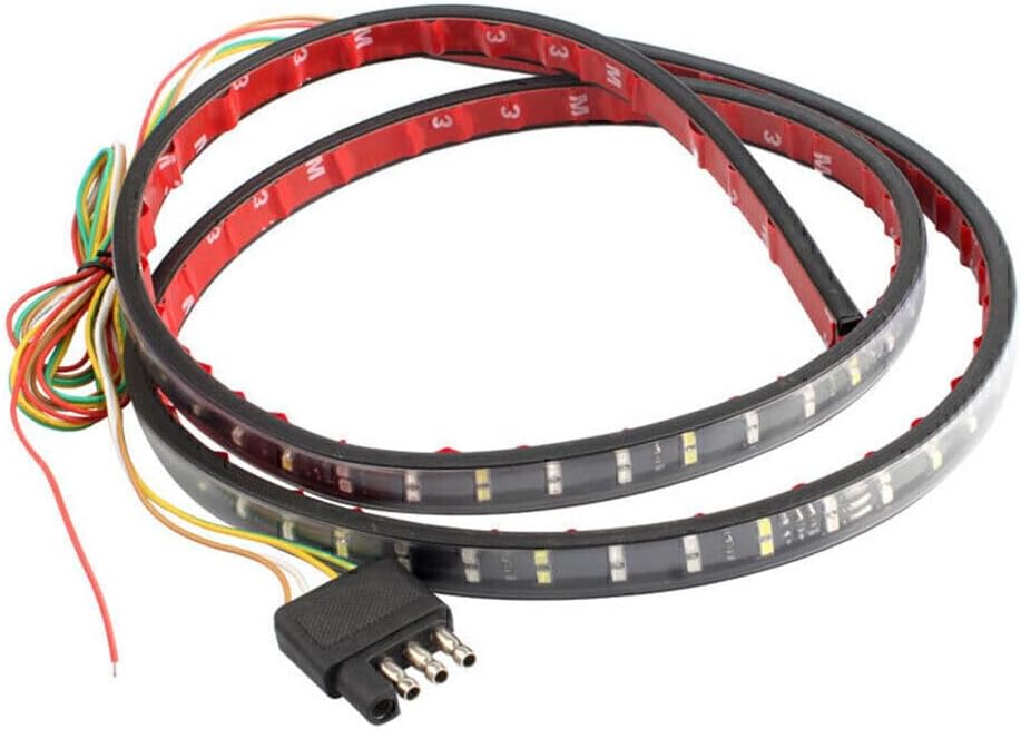 ya 2 8.15 60 inch dual row LED tea tray tailgate light strip, sequential turn signal reversal
