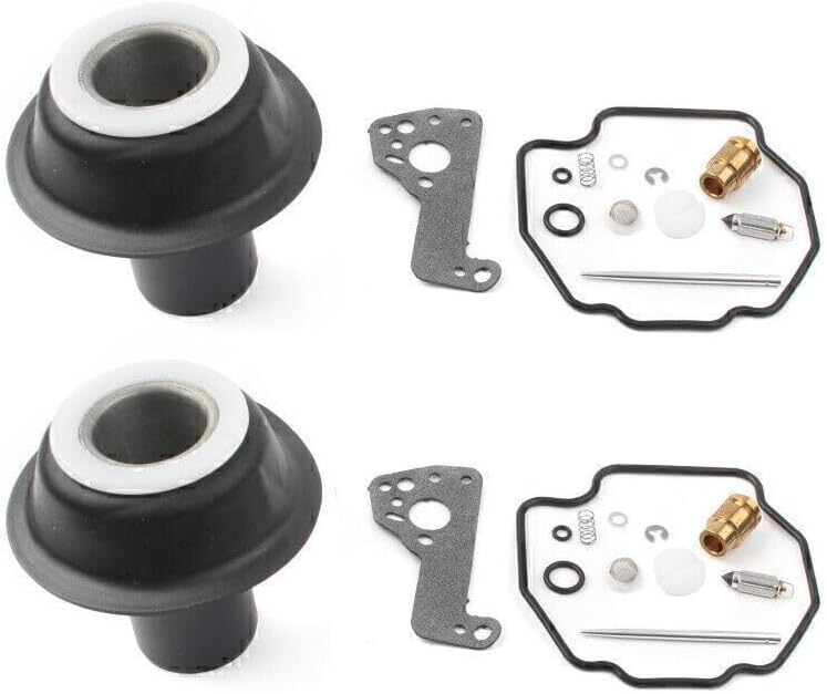 ya 2 8.15 2Set Fit VIRAGO 535 XV535 XV 535 Carburetor Rebuild Re2x Kit Plunger Diaphragm