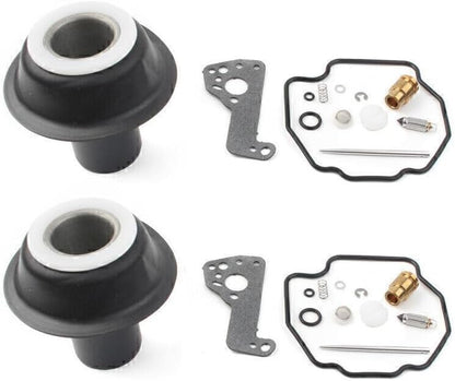 ya 2 8.15 2Set Fit VIRAGO 535 XV535 XV 535 Carburetor Rebuild Re2x Kit Plunger Diaphragm