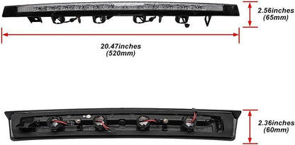 ya 4 8.10 Red LED Third Brake Light High Mount Brake Light for 1999-2004 for Ford for Mustang 