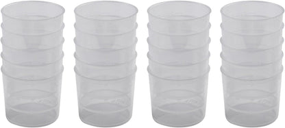 ya 14 9.20 baidi Pack of 20 Lightweight Clear Measuring C with Accurate Calibration Markings-1