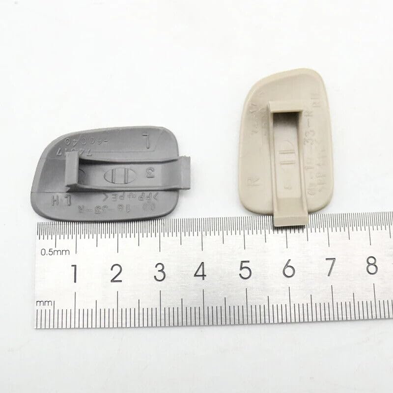 ya 5 8.24 baidi A Pair of Inner Front top Handle Screw Covers for Toyota for Land Cruiser Prado LC120 