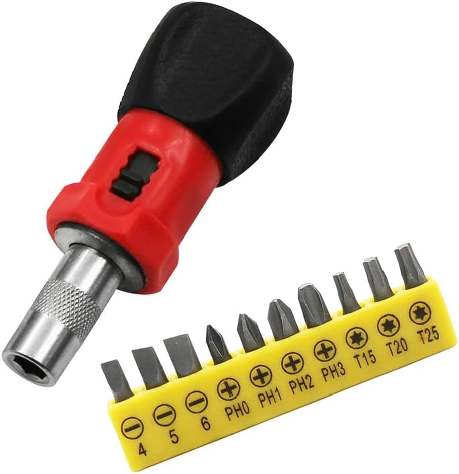 ya 26 10.21 baidi Premium 11 Piece Ratchet Wrench Screwdriver Hex Socket Screw Driver Bundle