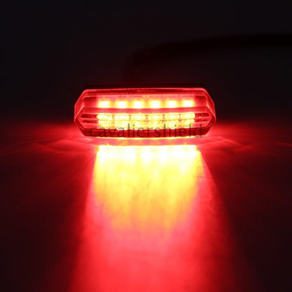 ya 23 10.7 baidi Smoke 6 LED Taillight Rear Stop Running Lamp Indicators Blinker Universala