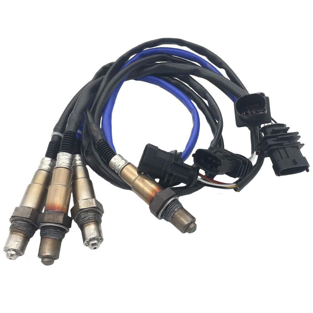 ya 4 8.8.2 4Pcs Oxygen O2 Sensor for for Maserati for Ghibli 14-20 Quattroporte 14-20 for Levante 17-20