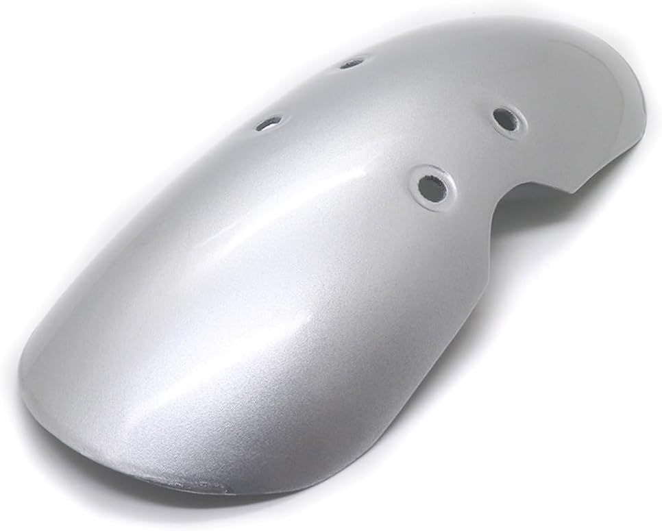 ya 14 9.20 zhengce Silver Plastic Short Front Fender Mudguard for Triumph Bonneville T100 2001-1