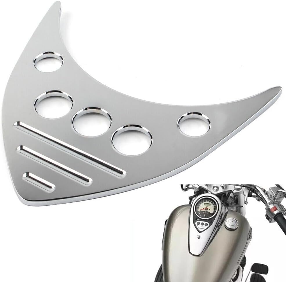 ya 9 10.24 for Kawasaki VN900 Classic/LT 2006-2021 Custom Chrome Dashboard Panel Cover