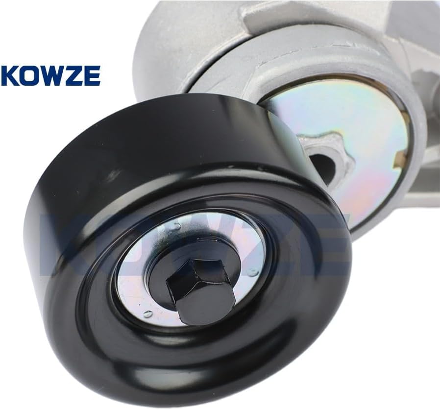 ya 2 8.15 Drive Belt Tensioner w/Pulley for Nissan Frontier 2005-2019 for Suzuki Equator 2.5L
