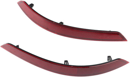 ya 10 9.16 zhengce 2 pieces of rear bumper lower reflector suitable for 2011-2016 for VW Shara