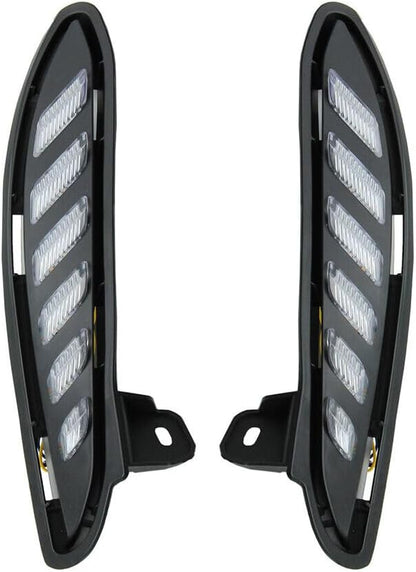ya 4 8.10 LED Daytime Running Driving Light W/Turn Signal for Toyota Venza HARRIER 2021-22