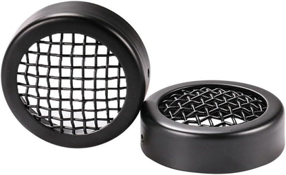 ya 2 8.15 for Harley Sportster XL883 XL1200 X48 2x Turn Signal Grill Cover Black Metal