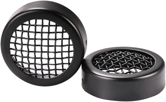 ya 2 8.15 for Harley Sportster XL883 XL1200 X48 2x Turn Signal Grill Cover Black Metal