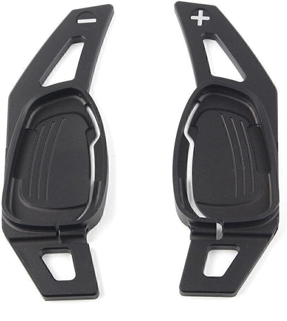 ya 4 8.8.2 for Audi A5/S5/SA5 2016 Black 2X Steering Wheel Shift Paddle Shifter Trim Cover