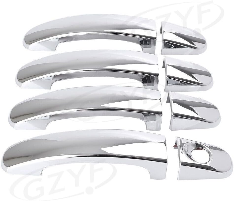 ya 4 8.24 baidi Chrome Car Door Handle Cover Trim Molding Fit for Ford Escape Kuga 2013-2017 2016