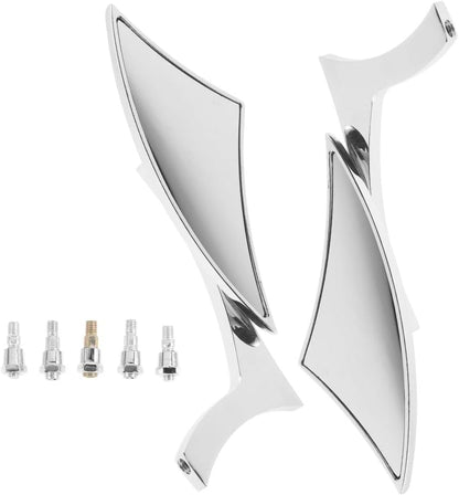 ya 2 8.15 2 Pcs Rearview Mirror Handlebar Mirrors Motorcycle for Handlebars