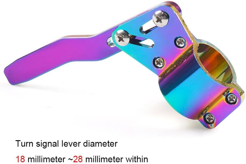 ya 5 8.10 Car Steering Wheel Turn Signal Lever Position Up Kit Turn Rod Extension Extender