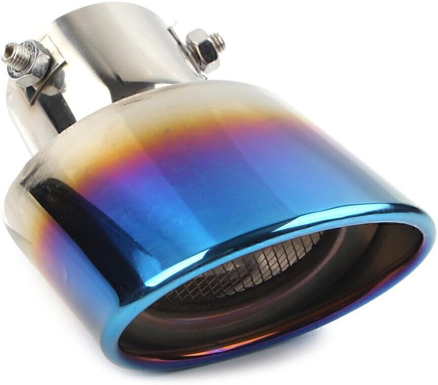 ya 6 8.14 For Most Model Universal Rear Pipe Tail Muffler Tip Round Accessories