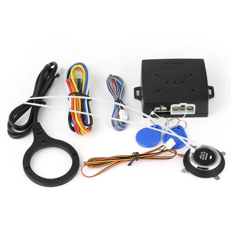 ya 3 8.24 baidi Car Ignition Switch 12V RFID Engine Start Button Keyless Entry Starter Kit 