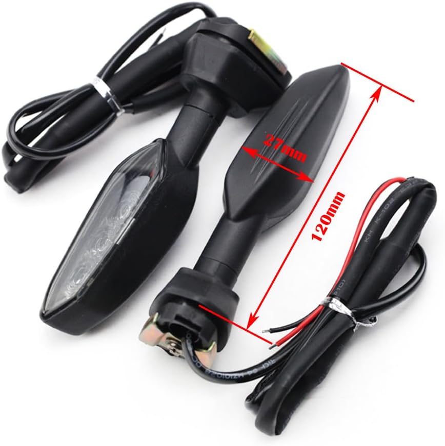 ya 23 10.7 baidi LED Turn Signal Indicator Lamp for Kawasaki Z900/RS Z1000 Z650 Z H2 ER-6N KLR650