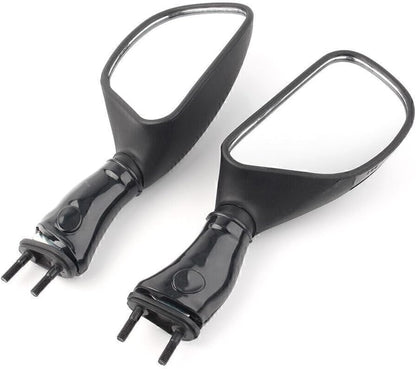 ya 2 8.15 for Kawasaki 650R 06-08 ZX6R 98-02 ZX9R 98-03 Black L&R Rear View Mirrors