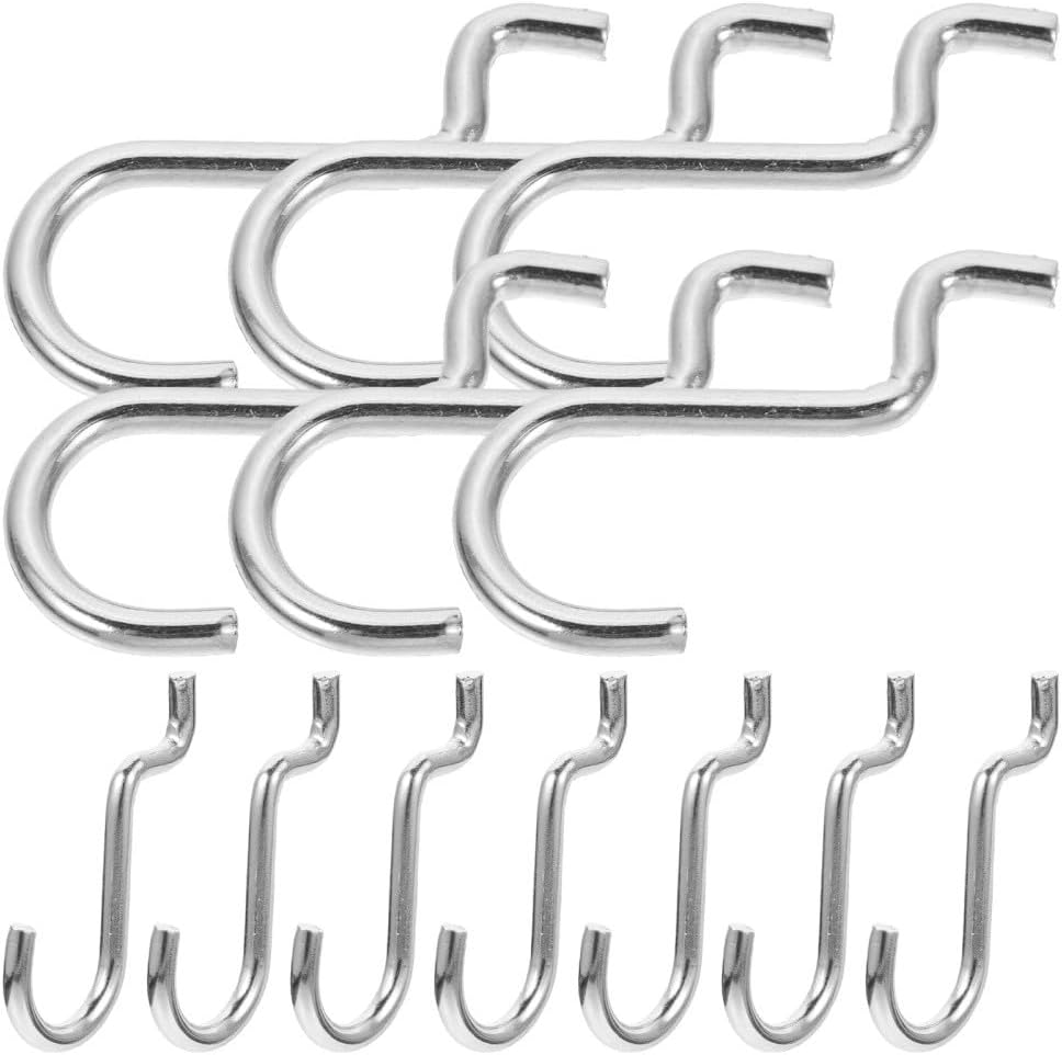 ya 26 10.21 baidi 2 Count Iron Wire Hook Tool Board Hooks Gara for Hanging Peg J